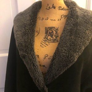 Elegant and Versatile Full Length Shearling Coat